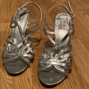 Silver heels